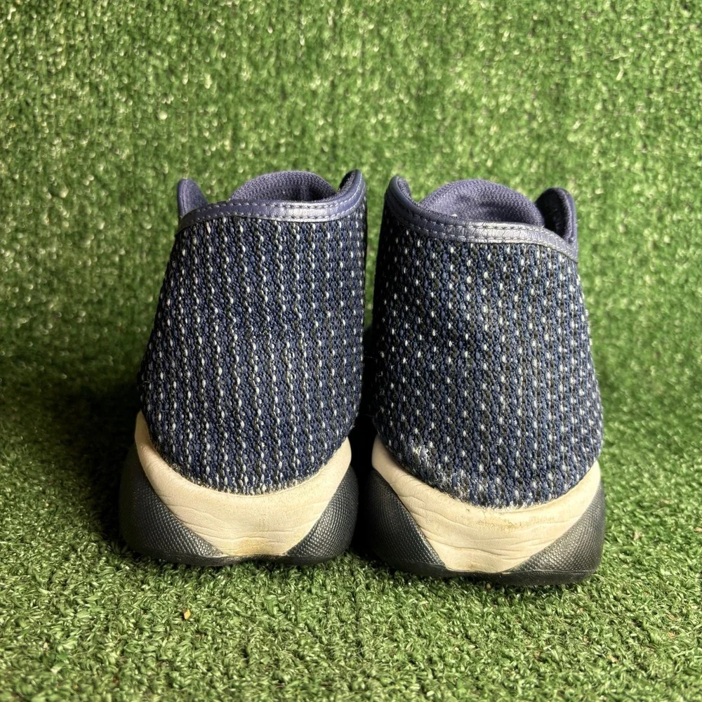 Jordan Horizon Midnight Navy Woven Mesh Athletic Basketball Sneaker Blue Mens 9